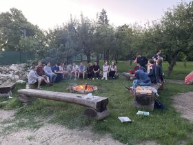 Spolčo Kašňáci bl. Carla Acutise s táborákem